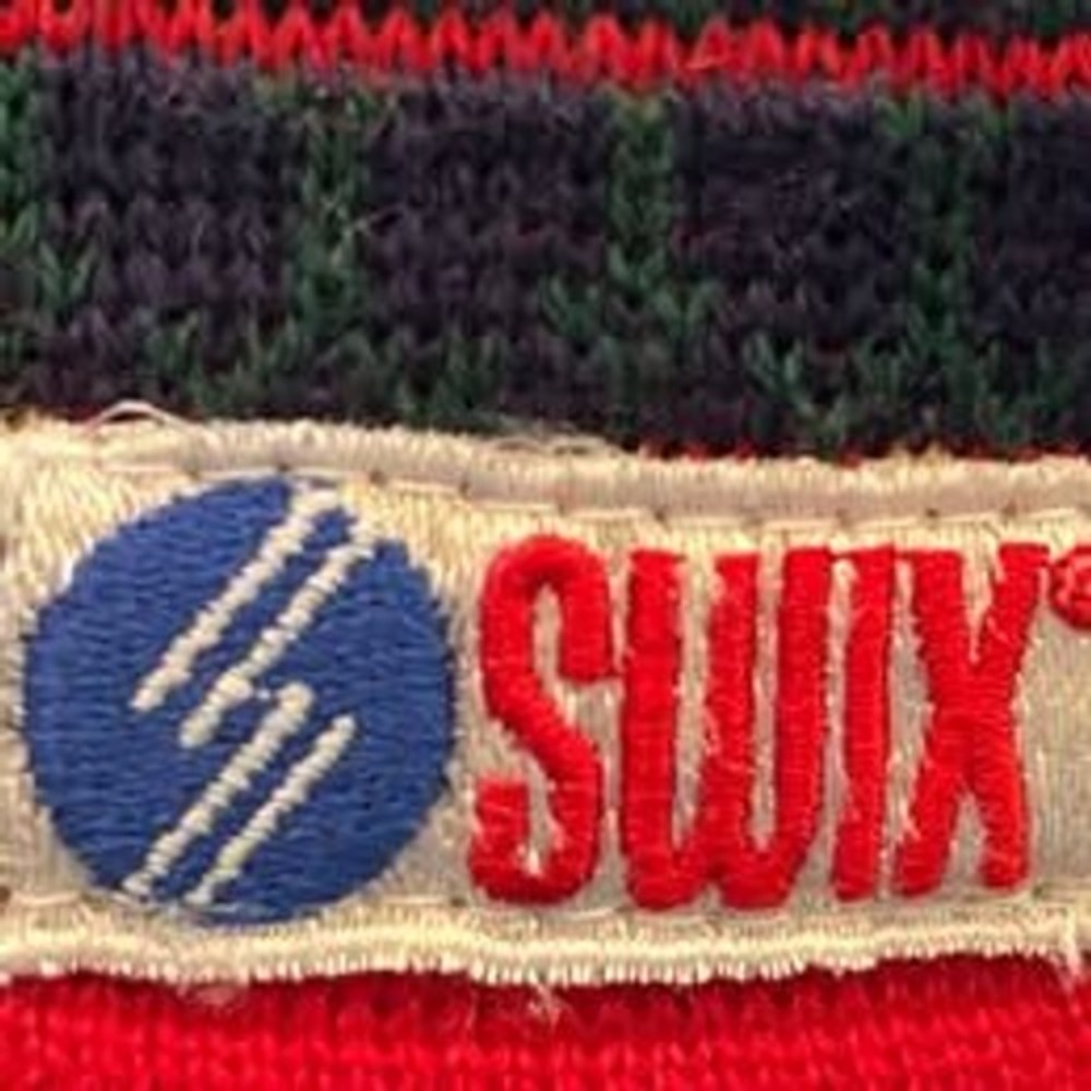 Vintage SWIX Wool Blend Swedish Nordic Ski Winter Hat - Picture 2 of 4